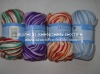 Wool and cotton blend yarn