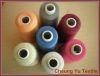 Wool composition sewing thread