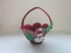 Wool felt bag for Christmas ornament