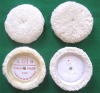Wool polishing pad