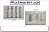 Wool shaggy rugs