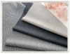 Worsted check Wool Fabric
