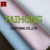 Woven polyester cotton popline fabric