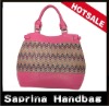 #XK-09(Fushia)  Fashion Ladies Leather Handbag