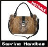 #XK-12(Brown) Fashion Ladies Designer Bags w/Croco Print