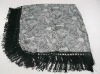 XZ-L0520 check plaid acrylic scarf