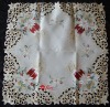 Xmas embroidery tablecloth