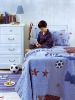 YH5002 I AM A STAR kids appliqued patchwork bedspread set