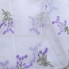 Yarn Dyed Embroidery Organza  Voile Curtain Fabric