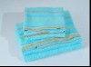 Yarn dyed jacquard bath towel