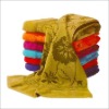 Yarn dyed jacquard bath towel