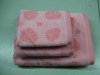 Yarn dyed jacquard bath towel