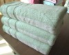 Yarn dyed jacquard bath towel with border
