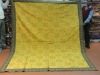 Yellow Color Double Bed Cover