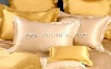 Yellow and Gold 100% Mulberry Silk Bedding Sets
