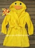 Yellow bathrobe