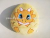 Yellow dragon animal shaped cushion