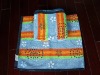 Zero-twist Crochet Printed  Towel
