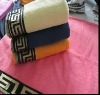 Zero-twist Dobby Bath Towel with Embroidery