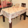 a decorative high-quality waterproof ,oilproof and eco-friendly EVA plastic tablelcoth
