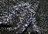 abstract patterned silk shiny satin,vintage fabrics