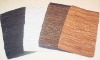 accent rugs made of leather