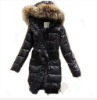 accept paypal,2011 hot selling long down coats women