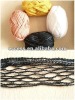 acrylic and polyester and lurex net hand knitting yarn with scarf
