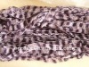 acrylic fancy net yarn for hand knitting scarf