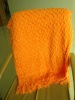 acrylic knitted throw(Jacqaurd )