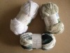 acrylic/lurex hand knitting yarn