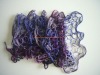 acrylic rulex mesh yarn in knitted pattern