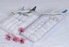 airline tray towel with clip