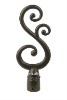 aluminum alloy curtain finials