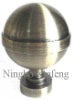 aluminum alloy curtain rod ball finial