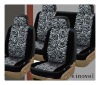 animal print velvet fabric for car set