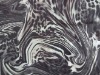 animal printed chiffon fabric