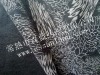 animal printed spandex / polyester interlock fabric