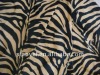 animal printed velvet fabric