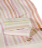anti-bacterial bamboo fiber 2011 new desigh colorful stripe cotton bath towel
