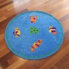 anti-slip acrylic carpet rug