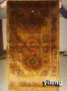 antique wash silk rug