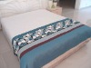 applique ethinic bed cover