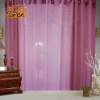 arcs printed readmade polyester curtain with grommets