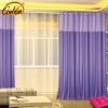 assorted purple polyester home office panel curtain drapery