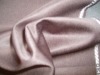 attractive style competitive 100 polyester twill shiny suit fabric with English Side