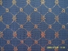 b113 golden jacquard mesh fabric