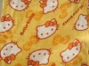 baby blanket with hello kitty print blanket