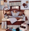baby boy print patchwork bedding set MT7096
