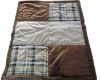 baby comforter bedding set with plaid MT3137